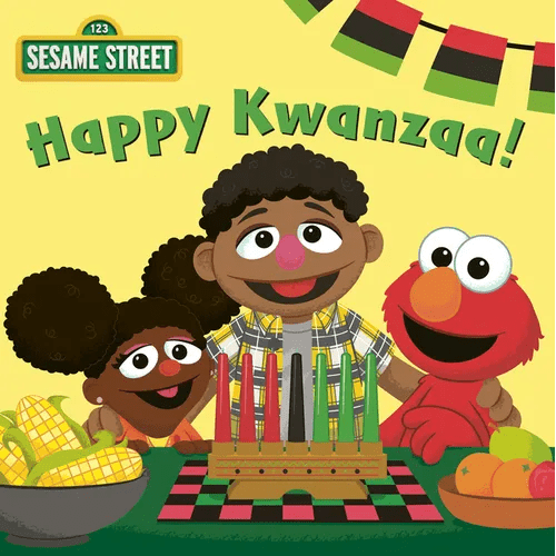 Happy Kwanzaa! (Sesame Street) - Board Book Books La Vie Bien Happy Kwanzaa! (Sesame Street) - Board Book