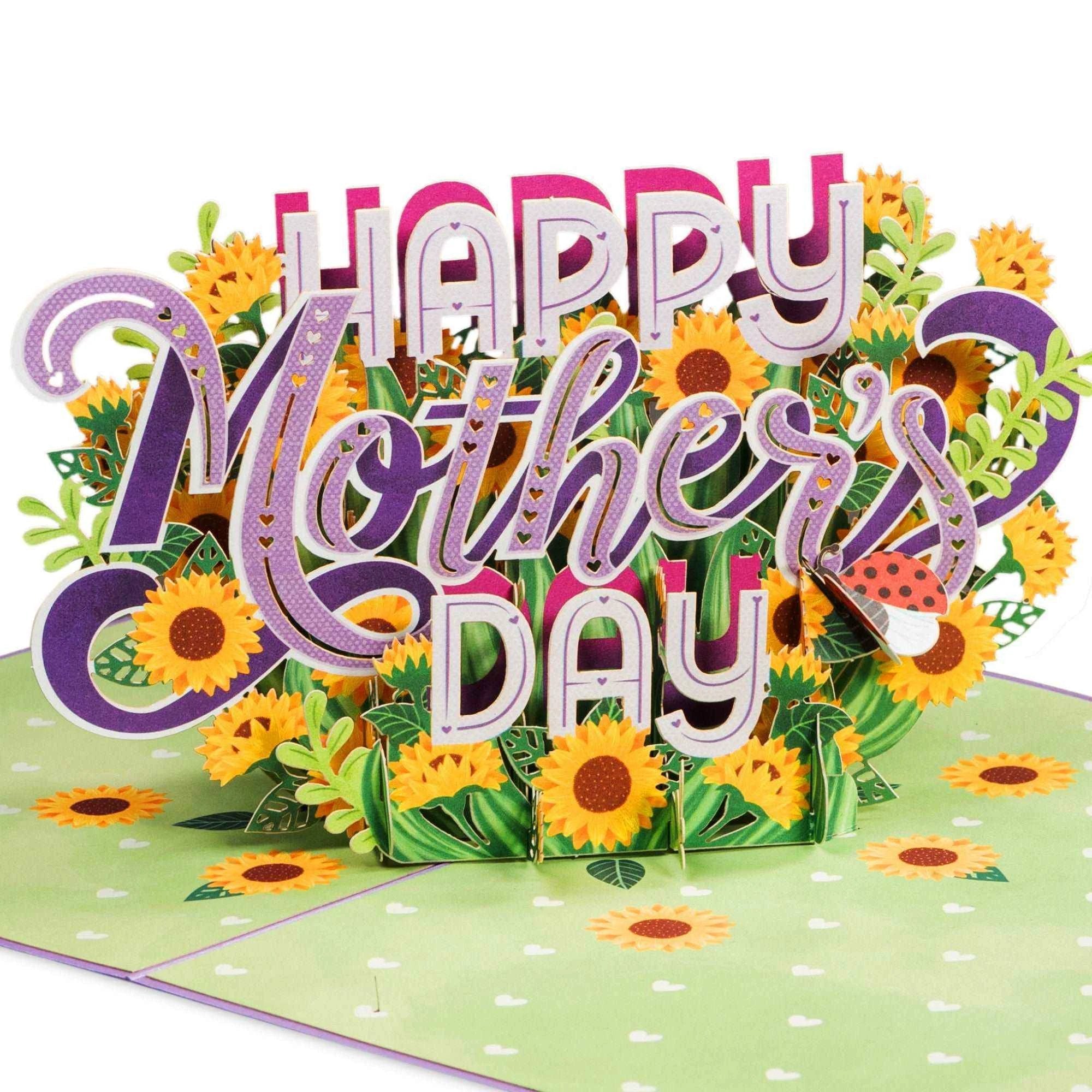 Happy Mothers Day Pop Up Card by Paper Love