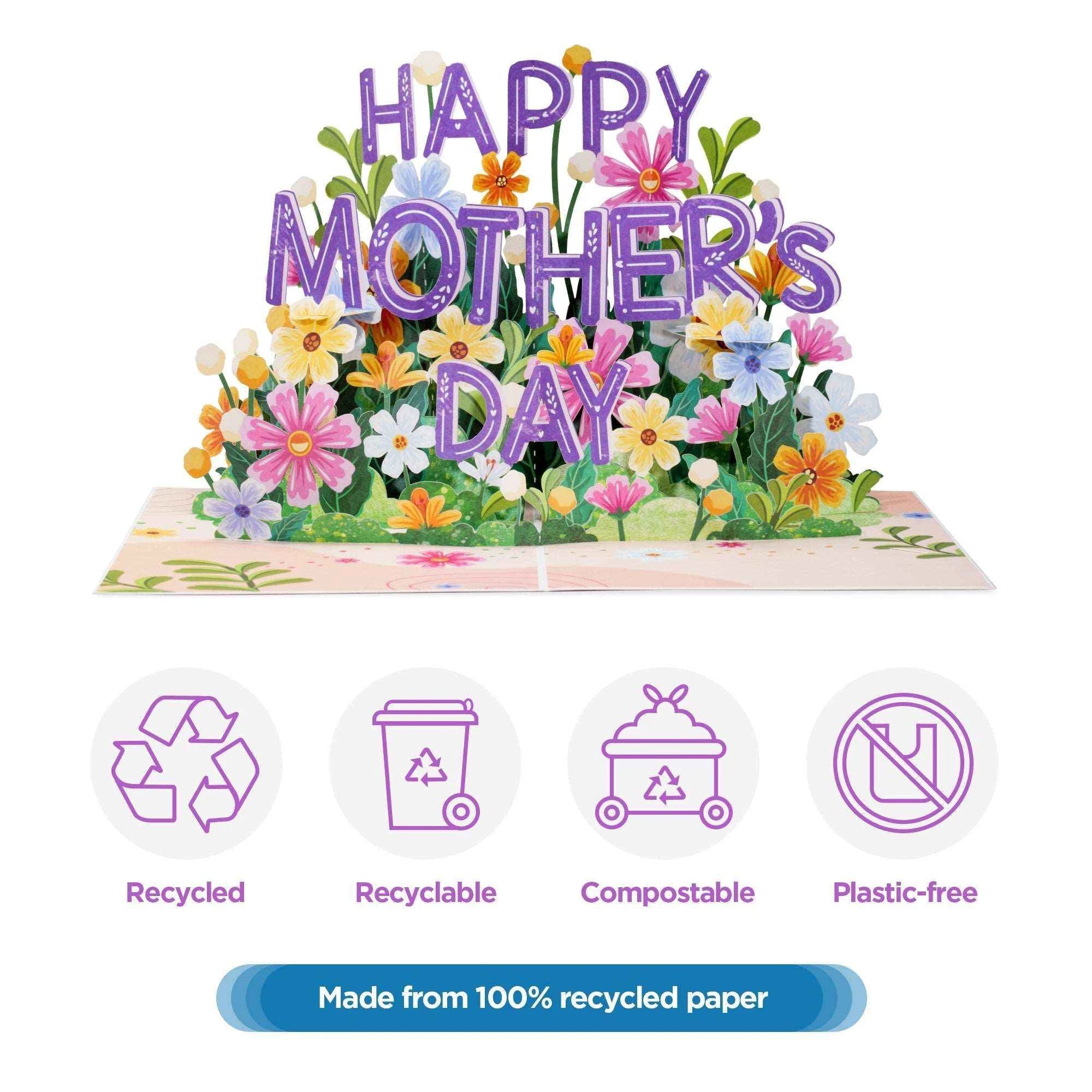 Happy Mothers Day Pop Up Card by Paper Love