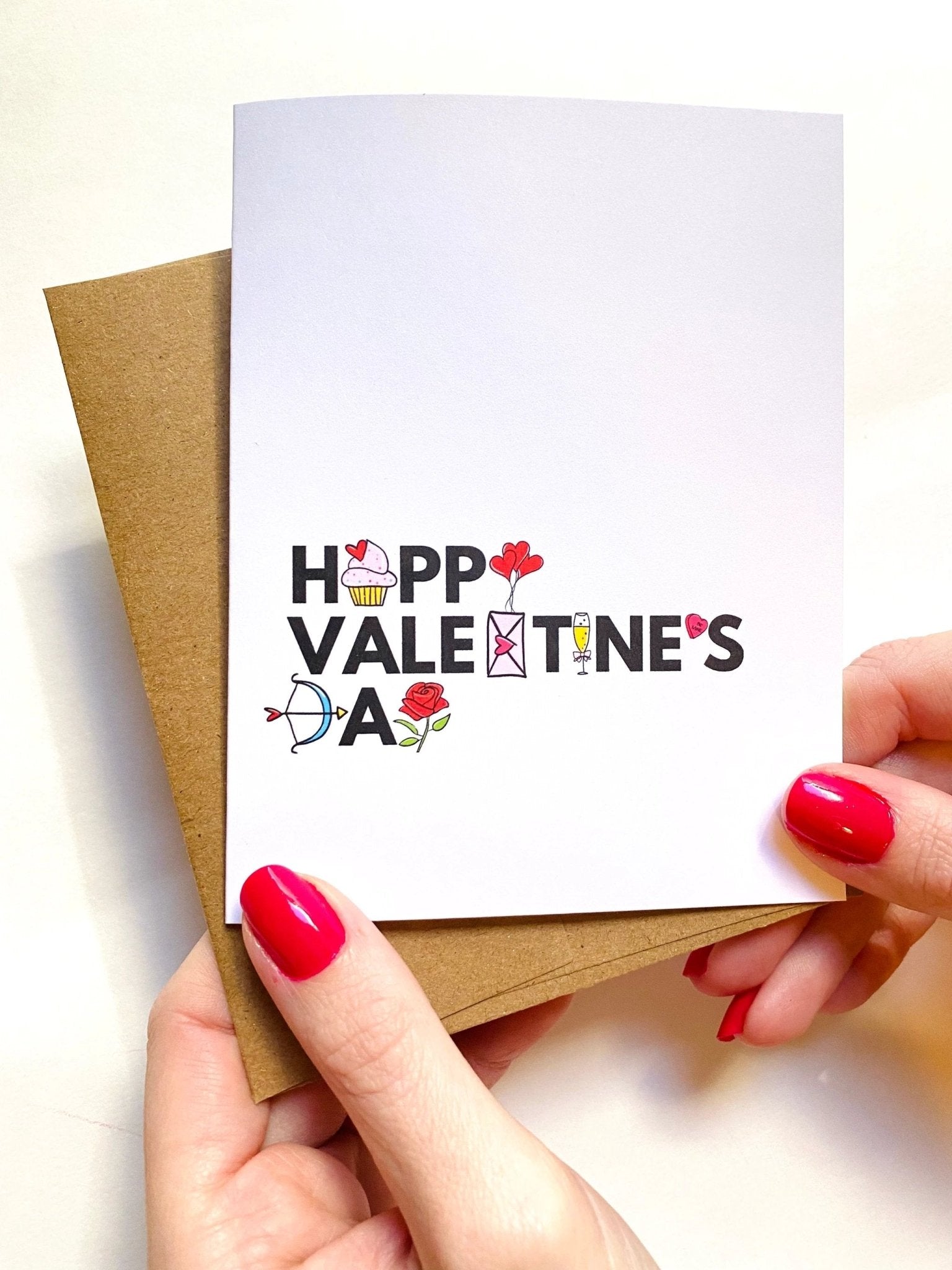 Happy Valentines Day Sweet Valentines Day Card by Five Dot Post