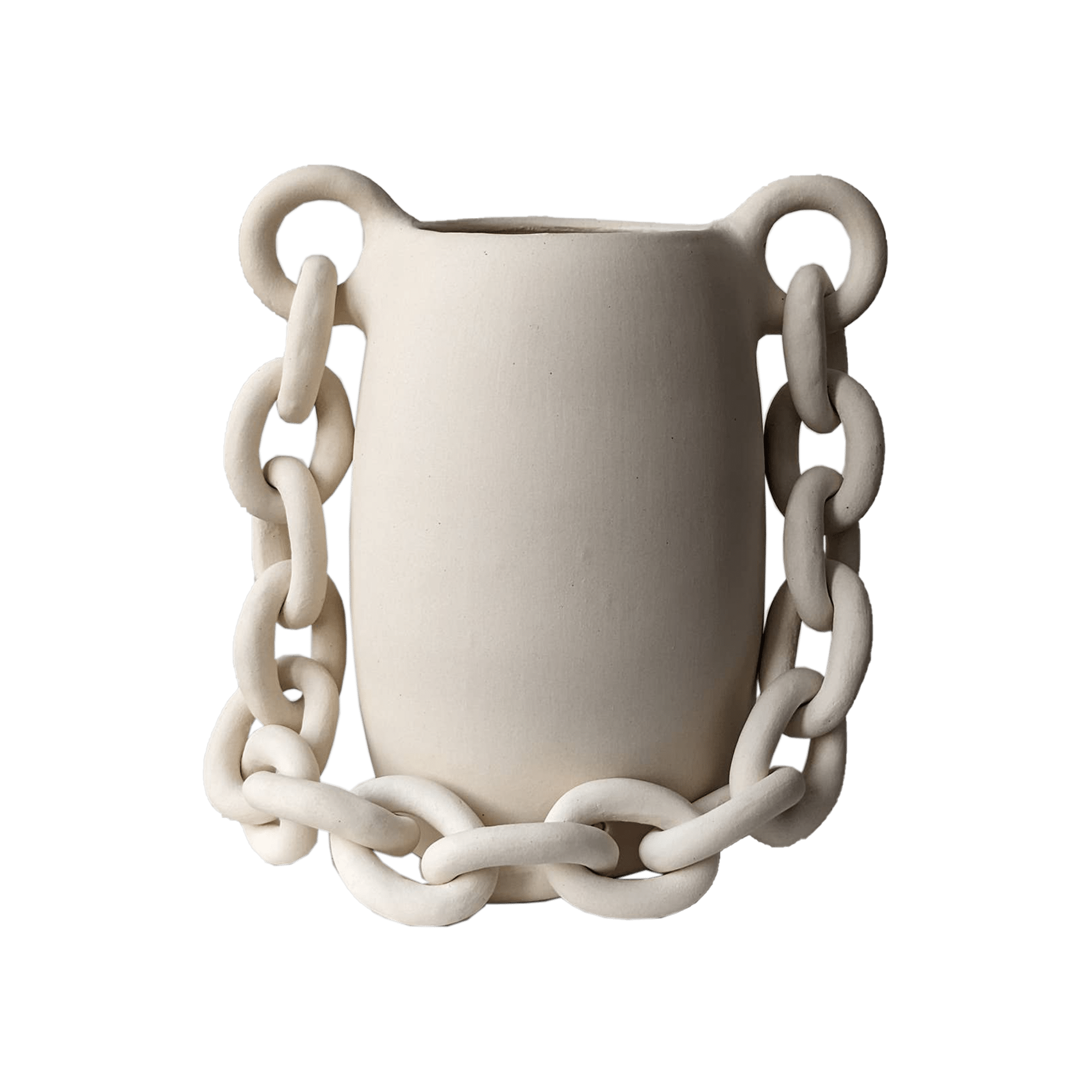 Harlowe Ceramic Chain Vessel