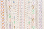 Harmonious Lavender Hand - stitched Cotton Tribal Kantha Throw