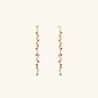 Harmony's Radiance Tourmaline Drop Earrings by Karma and Luck