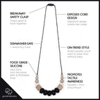 Harper Teething Necklace - 4 Colors! Baby & Toddler La Vie Bien Harper Teething Necklace - 4 Colors!