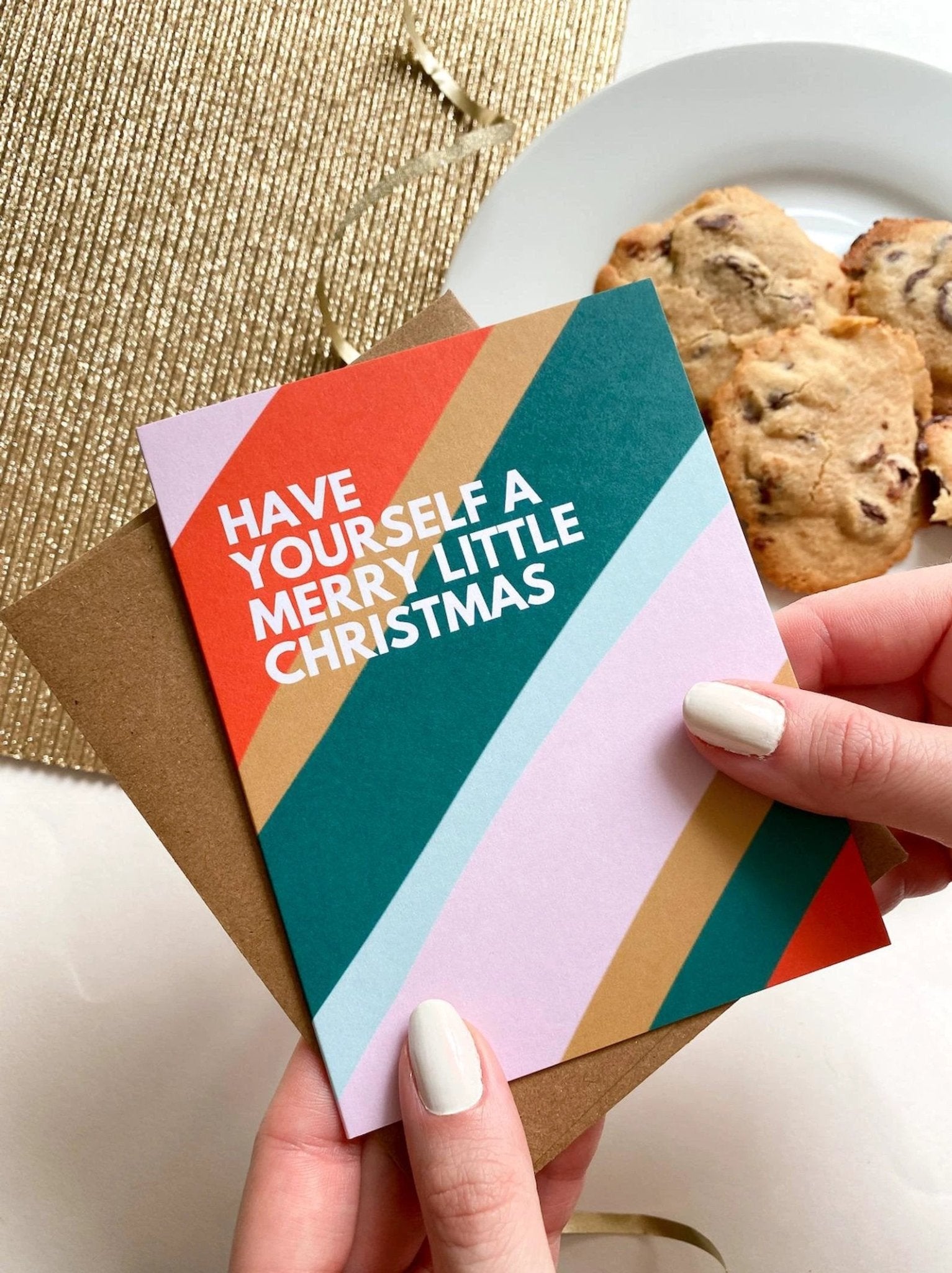 Have Yourself a Merry Little Christmas Card Holiday Cards Merry Christmas Cards by Five Dot Post