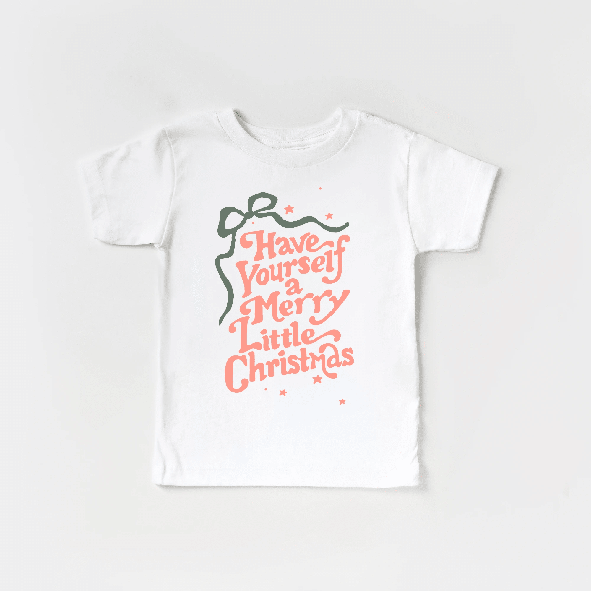 Have Yourself a Merry Little Christmas toddler or youth tee shirt by Benny and Ray Apparel