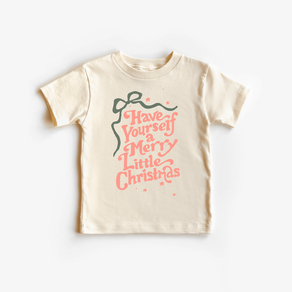 Have Yourself a Merry Little Christmas toddler or youth tee shirt by Benny and Ray Apparel