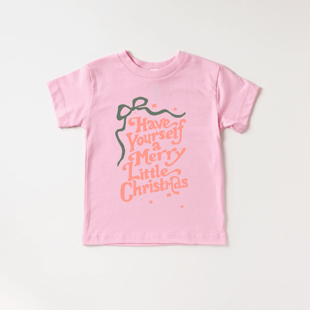 Have Yourself a Merry Little Christmas toddler or youth tee shirt by Benny and Ray Apparel