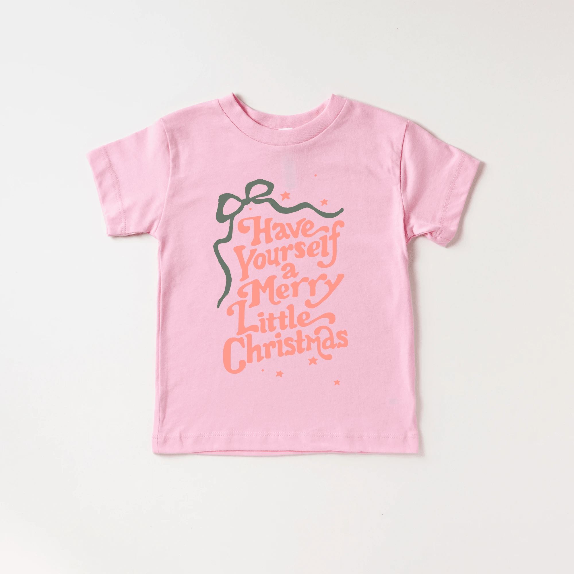 Have Yourself a Merry Little Christmas toddler or youth tee shirt by Benny and Ray Apparel