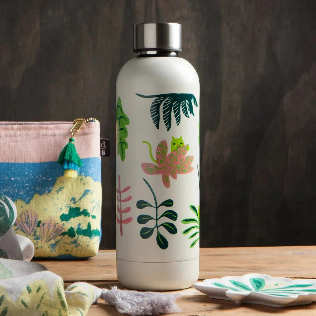 Haven Hydration Stainless Steel Water Bottle in Gift Tube | 17 oz | Gift for Her by The Bullish Store