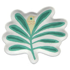 Haven Palm Tree Shaped Ceramic Trinket Tray | Catch - all Decorative Tray | 4.75” x 4” Decorative Trays La Vie Bien Haven Palm Tree Shaped Ceramic Trinket Tray | Catch - all Decorative Tray | 4.75” x 4”