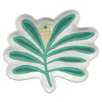 Haven Palm Tree Shaped Ceramic Trinket Tray | Catch - all Decorative Tray | 4.75” x 4” Decorative Trays La Vie Bien Haven Palm Tree Shaped Ceramic Trinket Tray | Catch - all Decorative Tray | 4.75” x 4”