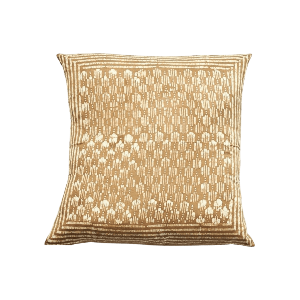 Haven Silk Pillow: Gold
