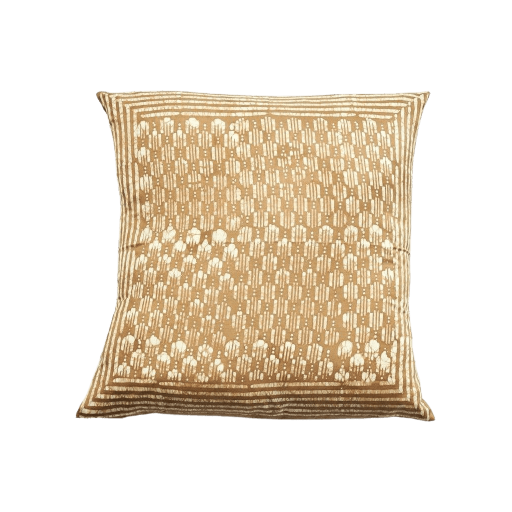 Haven Silk Pillow: Gold