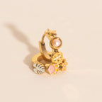 Hawaii 3D Huggie Hoop Earrings by Oh Clementine