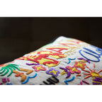 Hawaii Hand - Embroidered Pillow Pillows La Vie Bien Hawaii Hand - Embroidered Pillow