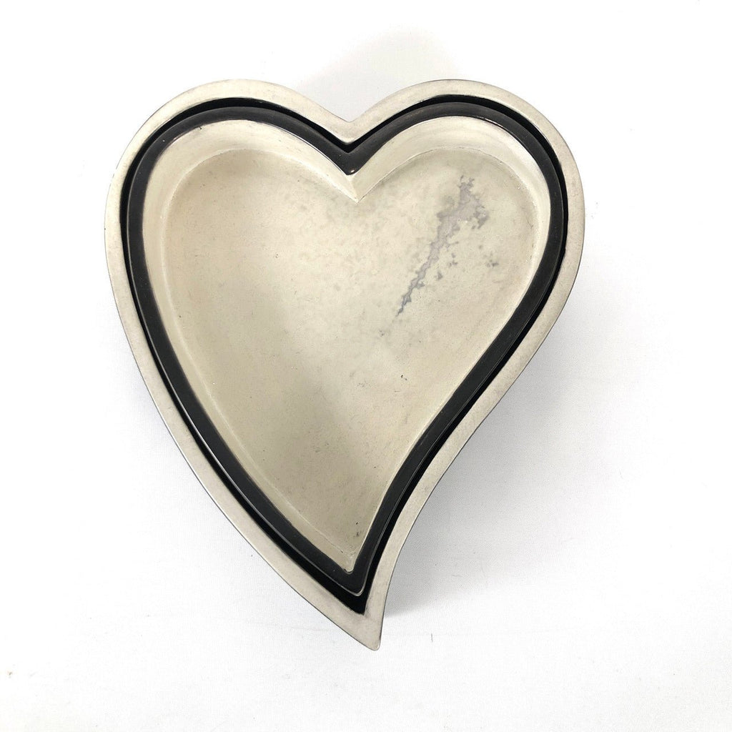Heart Bowls Black + White La Vie Bien Heart Bowls Black + White