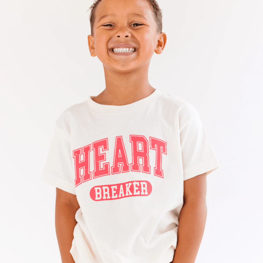 Heart Breaker toddler and youth tee shirt, Valentine's Day collection by Benny and Ray Apparel
