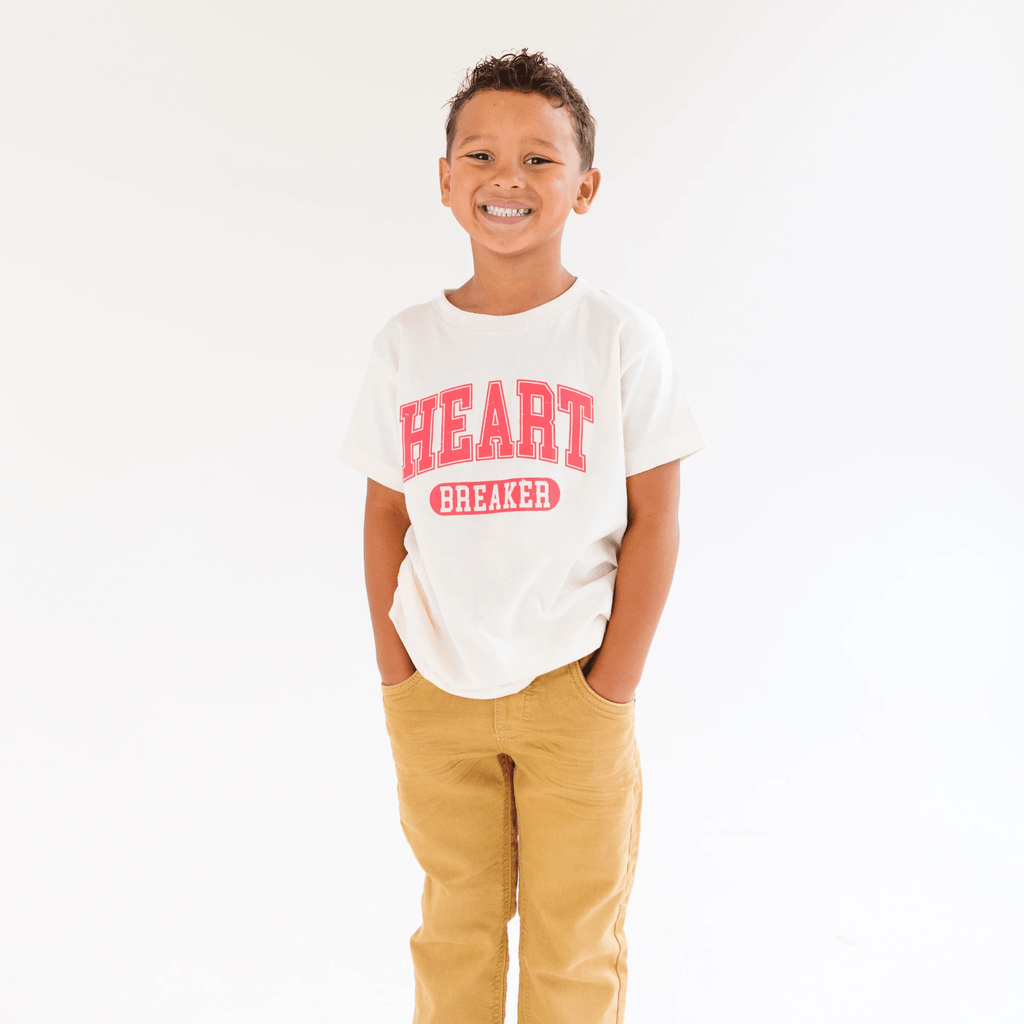 Heart Breaker toddler and youth tee shirt, Valentine's Day collection by Benny and Ray Apparel