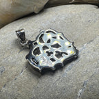 Heart Italian Cimaruta Pendant in Sterling Silver Pendant La Vie Bien Heart Italian Cimaruta Pendant in Sterling Silver