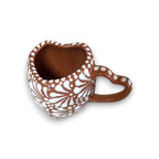 Heart Mug & Pitcher Set | Handmade Mexican Pottery (9 - Pieces) Talavera Tea Set La Vie Bien Heart Mug & Pitcher Set | Handmade Mexican Pottery (9 - Pieces)