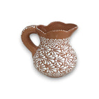 Heart Mug & Pitcher Set | Handmade Mexican Pottery (9-Pieces) Talavera Tea Set La Vie Bien Heart Mug & Pitcher Set | Handmade Mexican Pottery (9-Pieces)