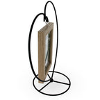 Heart-Shaped Hanging Photo Picture Frame and Black Metal Ornament Stand 9.75 Inches Ornament Stands La Vie Bien Heart-Shaped Hanging Photo Picture Frame and Black Metal Ornament Stand 9.75 Inches