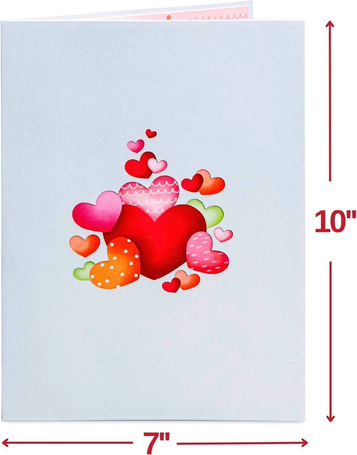 Heart Tree Oversized Pop Up Card with Keepsake by Paper Love