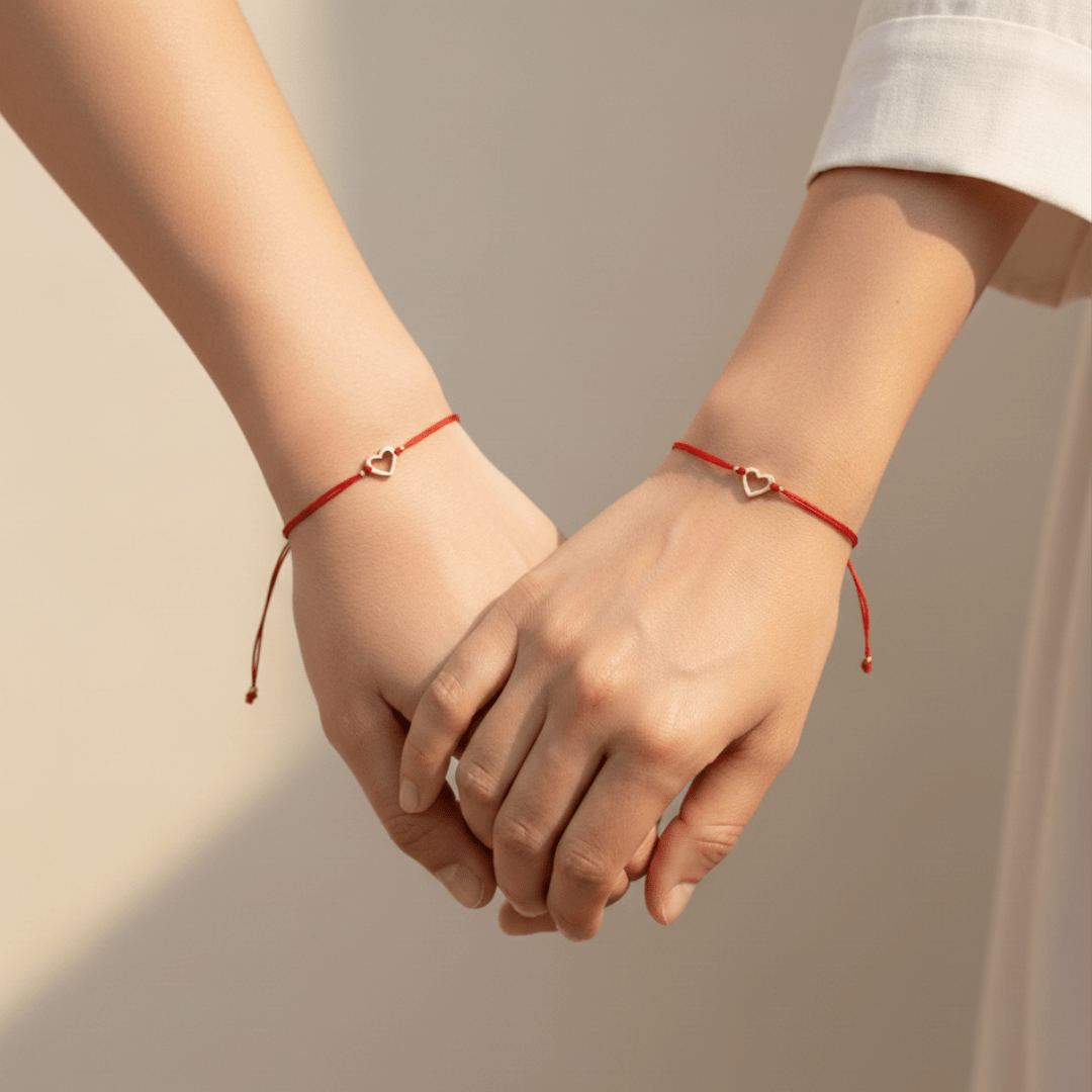 Heartstring Love Non - Tarnish Brass Heart Bracelet - Thailand Bracelets La Vie Bien Heartstring Love Non - Tarnish Brass Heart Bracelet - Thailand