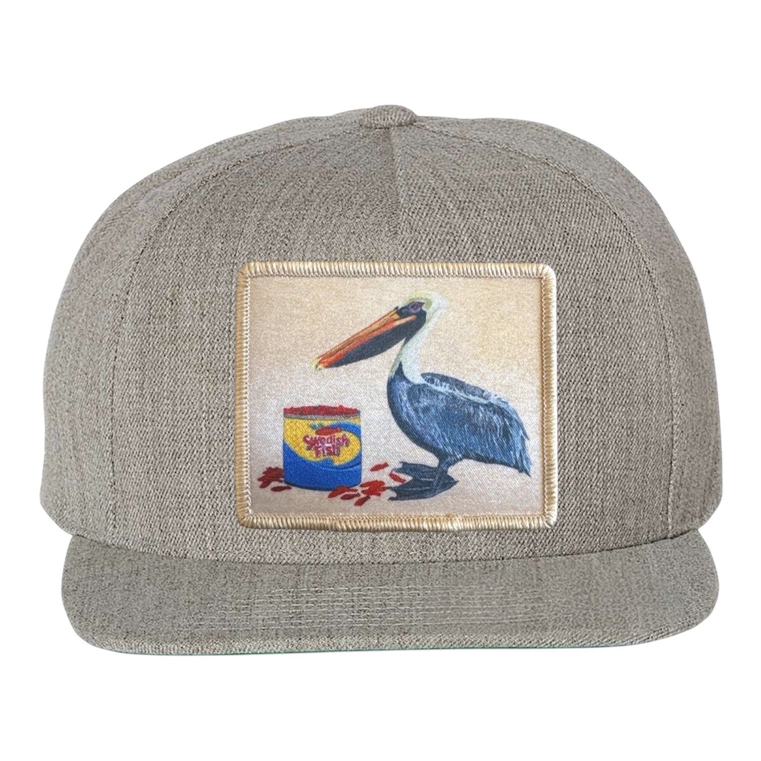 Heather Grey Snapback Hats La Vie Bien Heather Grey Snapback