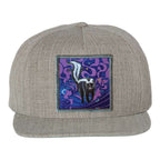 Heather Grey Snapback Hats La Vie Bien Heather Grey Snapback