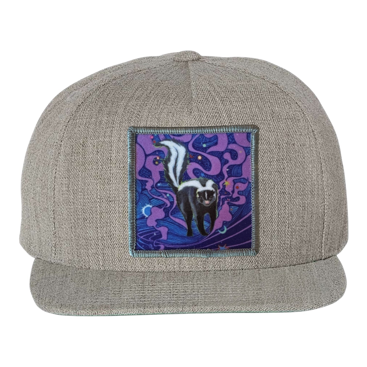 Heather Grey Snapback Hats La Vie Bien Heather Grey Snapback