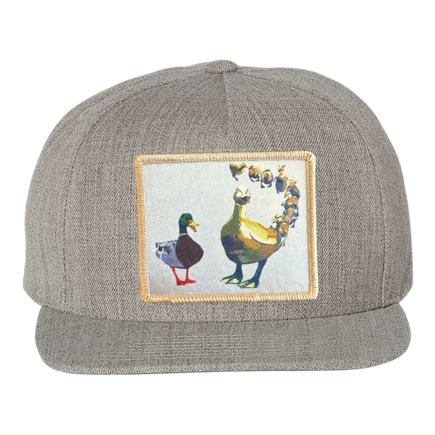 Heather Grey Snapback Hats La Vie Bien Heather Grey Snapback
