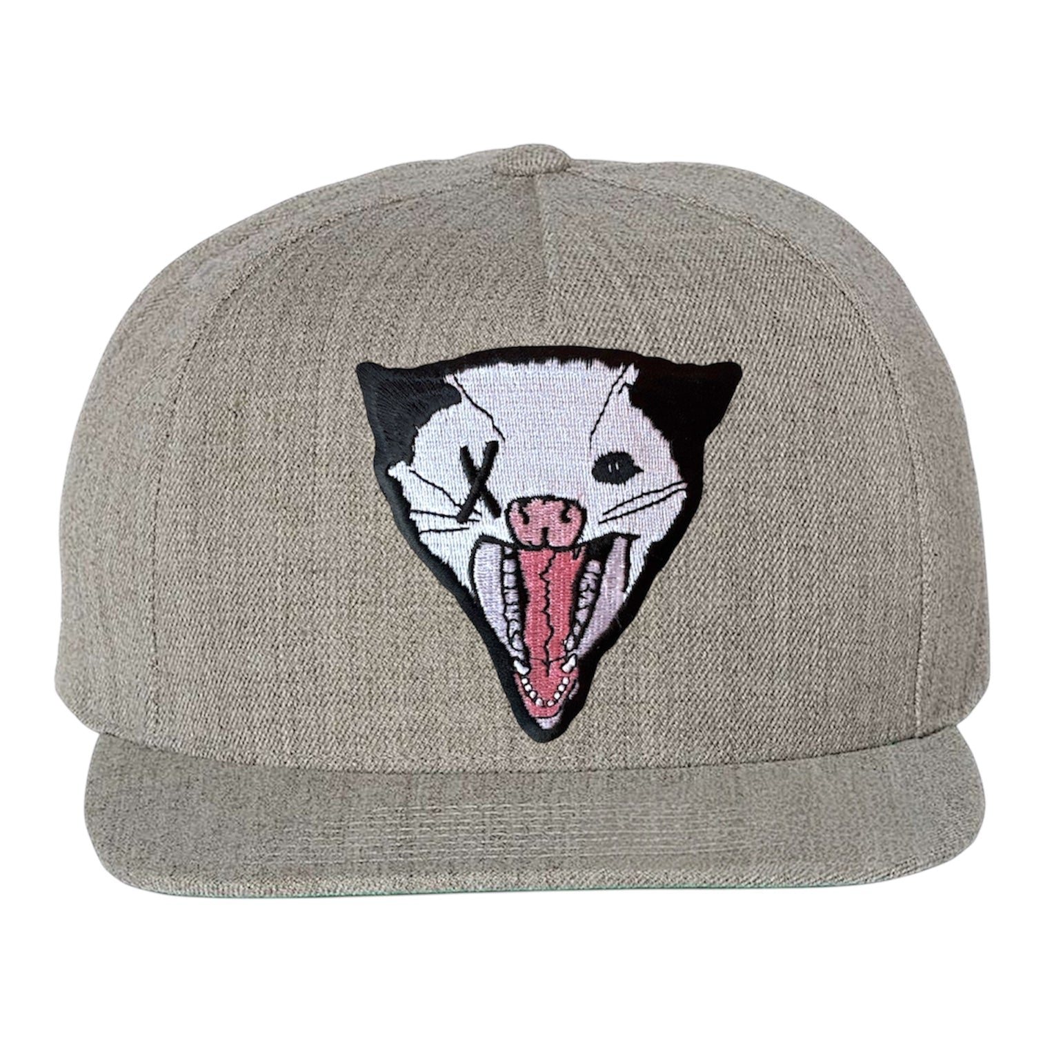 Heather Grey Snapback Hats La Vie Bien Heather Grey Snapback