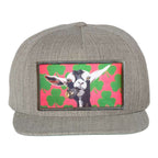 Heather Grey Snapback Hats La Vie Bien Heather Grey Snapback