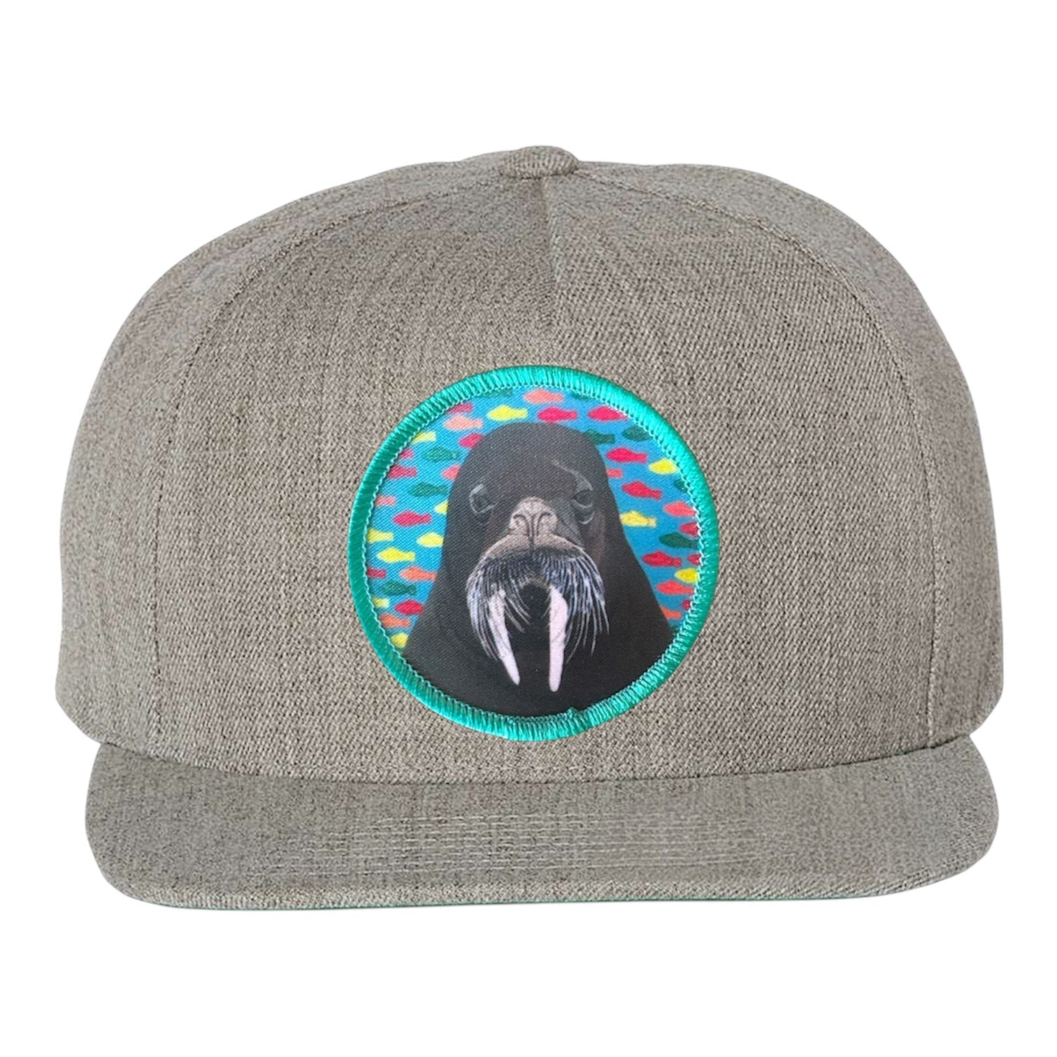 Heather Grey Snapback Hats La Vie Bien Heather Grey Snapback