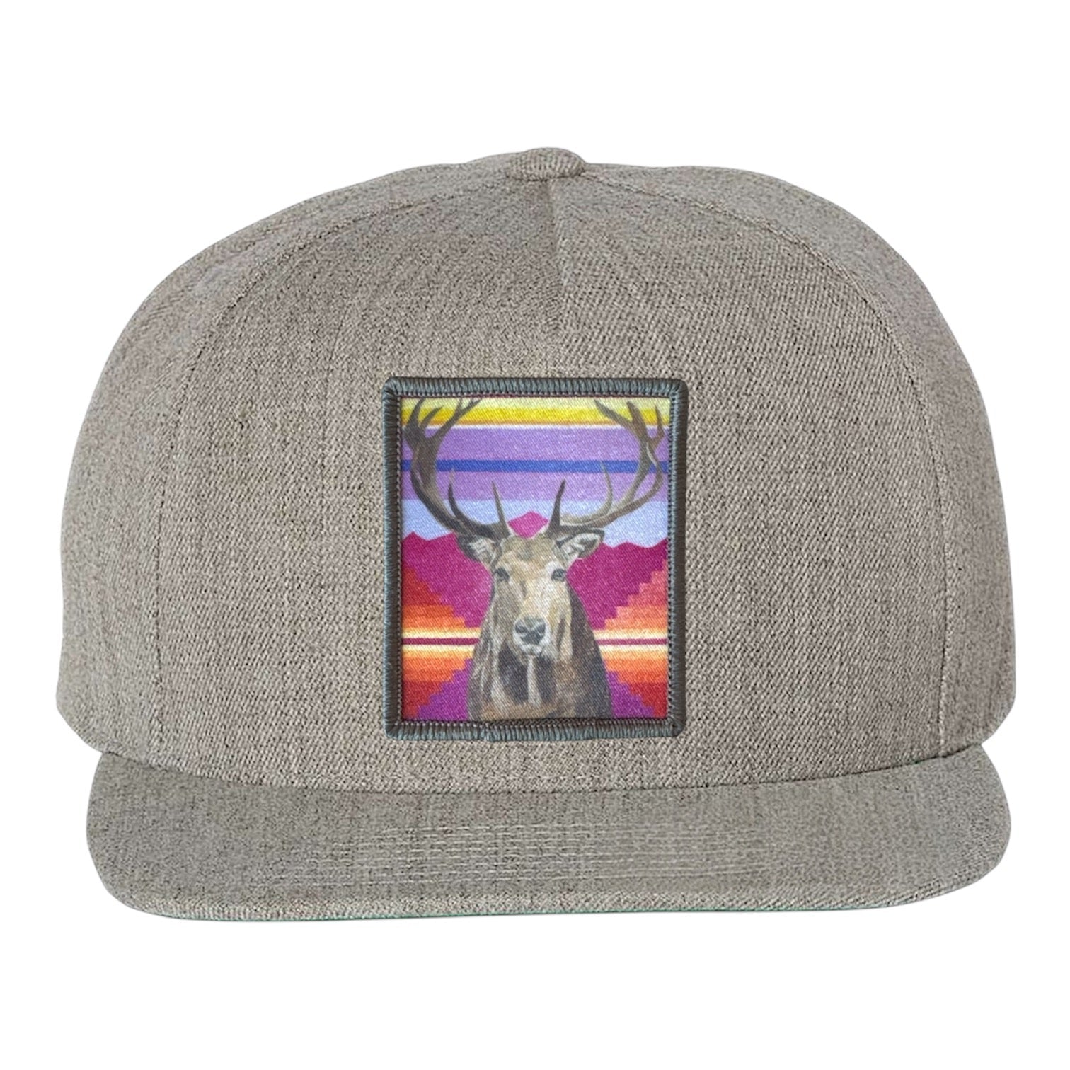 Heather Grey Snapback Hats La Vie Bien Heather Grey Snapback