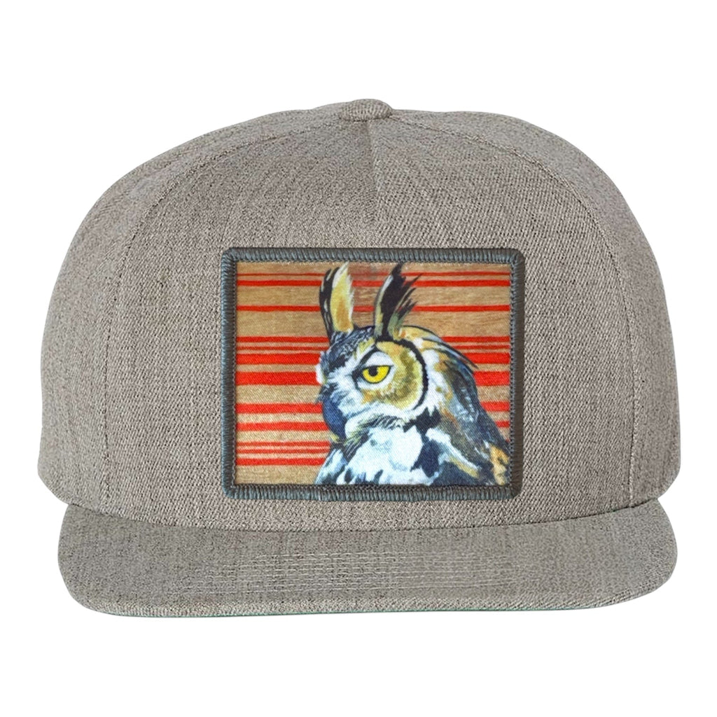 Heather Grey Snapback Hats La Vie Bien Heather Grey Snapback