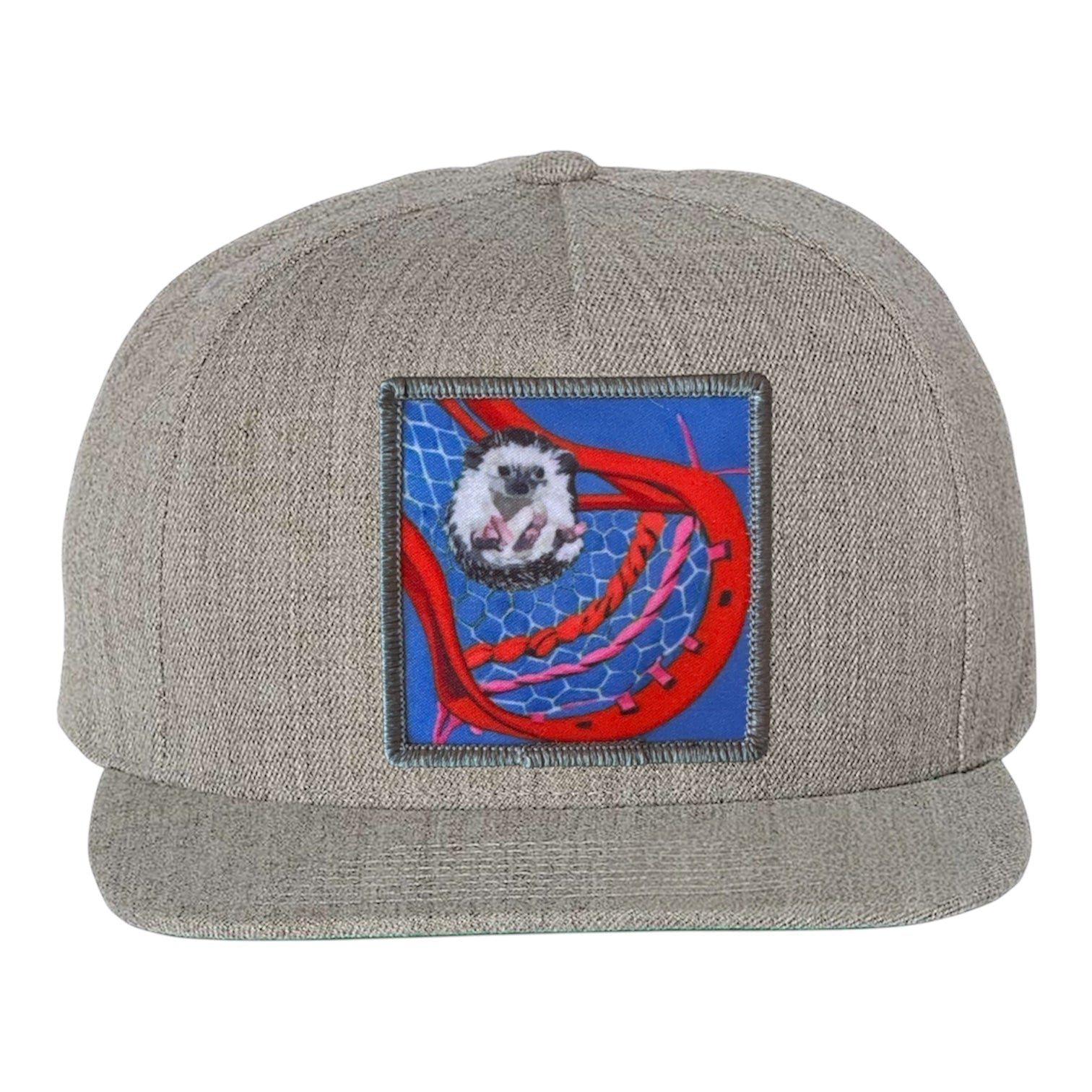 Heather Grey Snapback Hats La Vie Bien Heather Grey Snapback