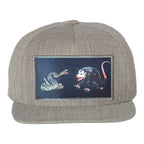Heather Grey Snapback Hats La Vie Bien Heather Grey Snapback