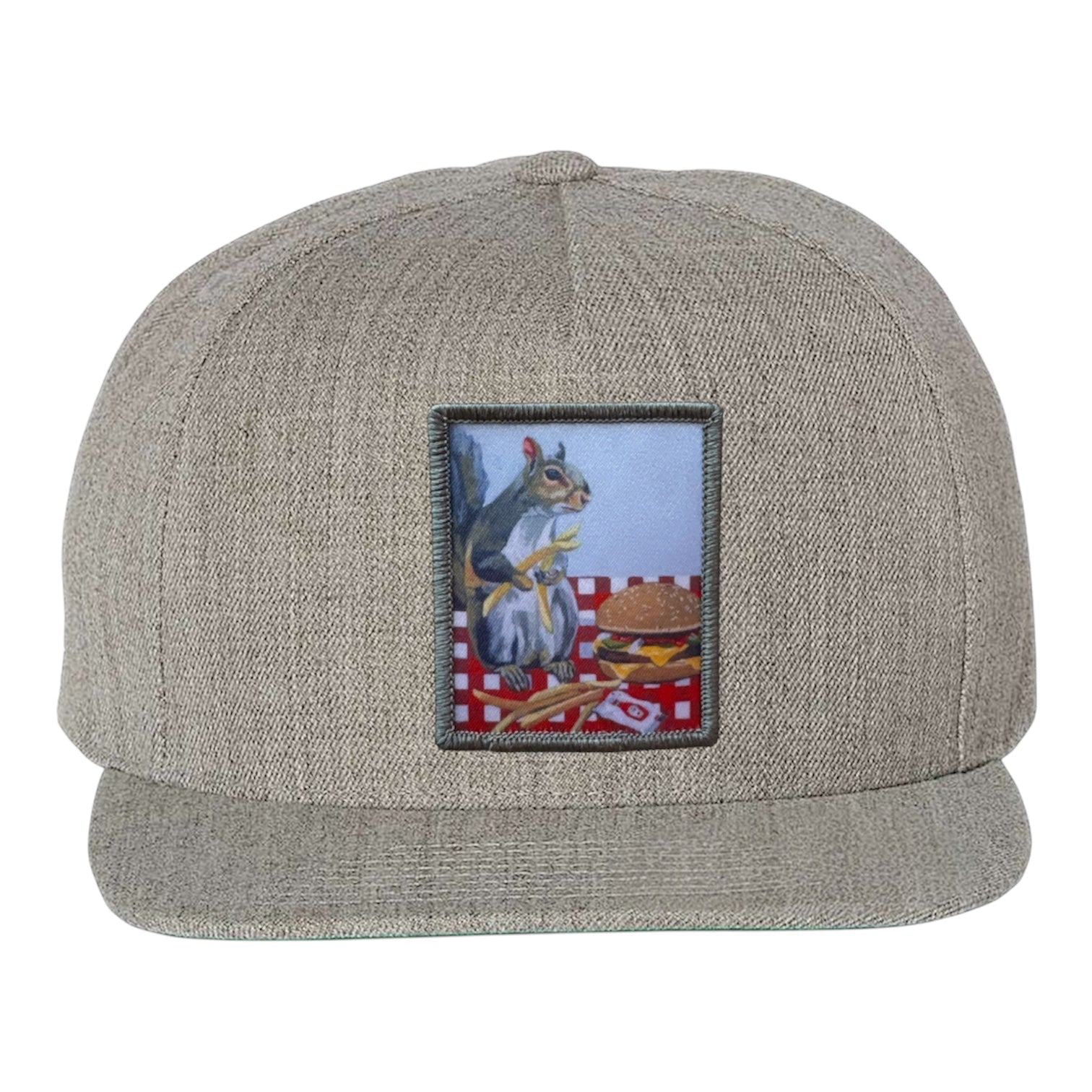 Heather Grey Snapback Hats La Vie Bien Heather Grey Snapback
