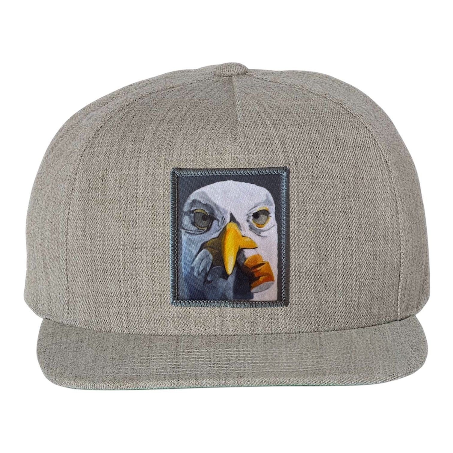 Heather Grey Snapback Hats La Vie Bien Heather Grey Snapback
