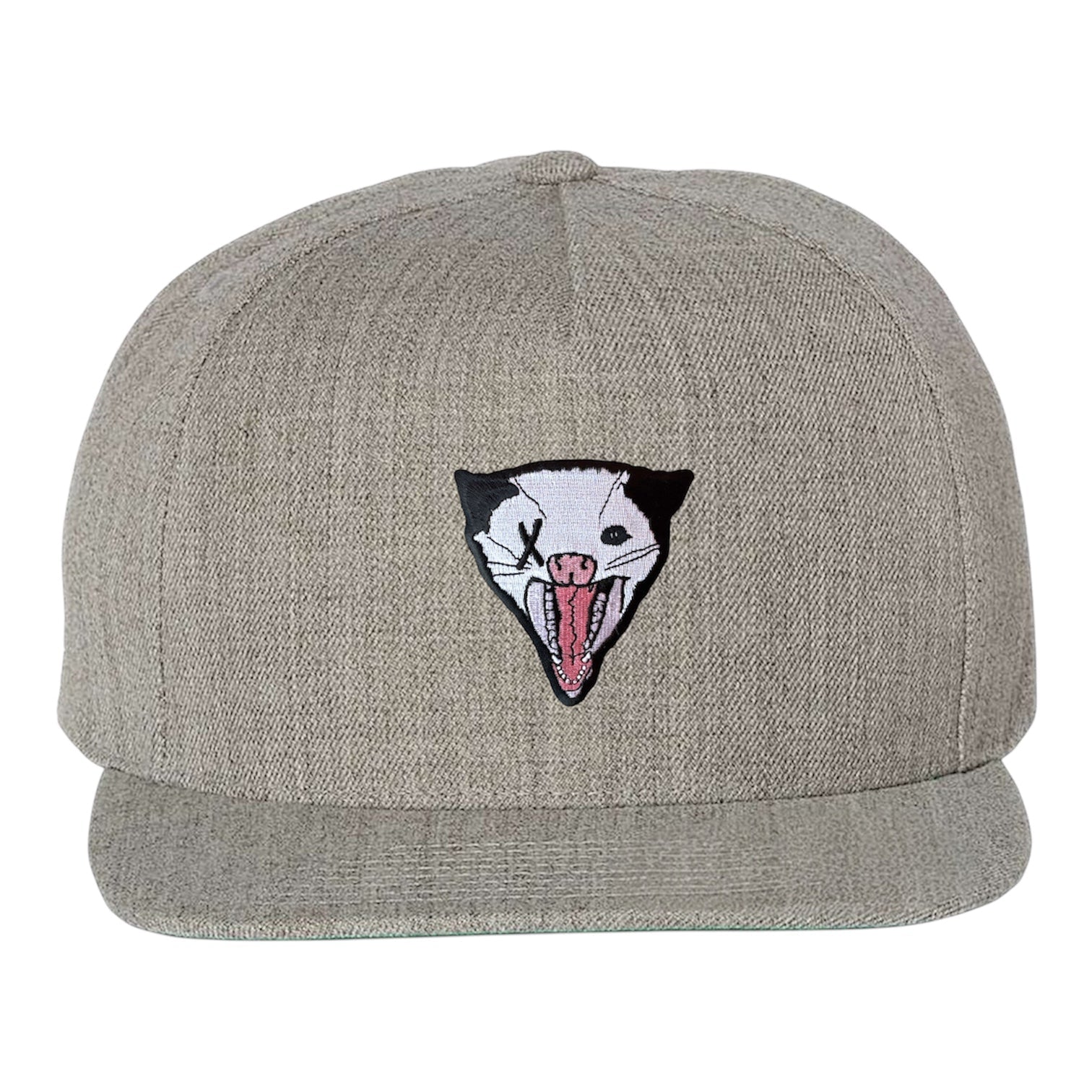 Heather Grey Snapback Hats La Vie Bien Heather Grey Snapback
