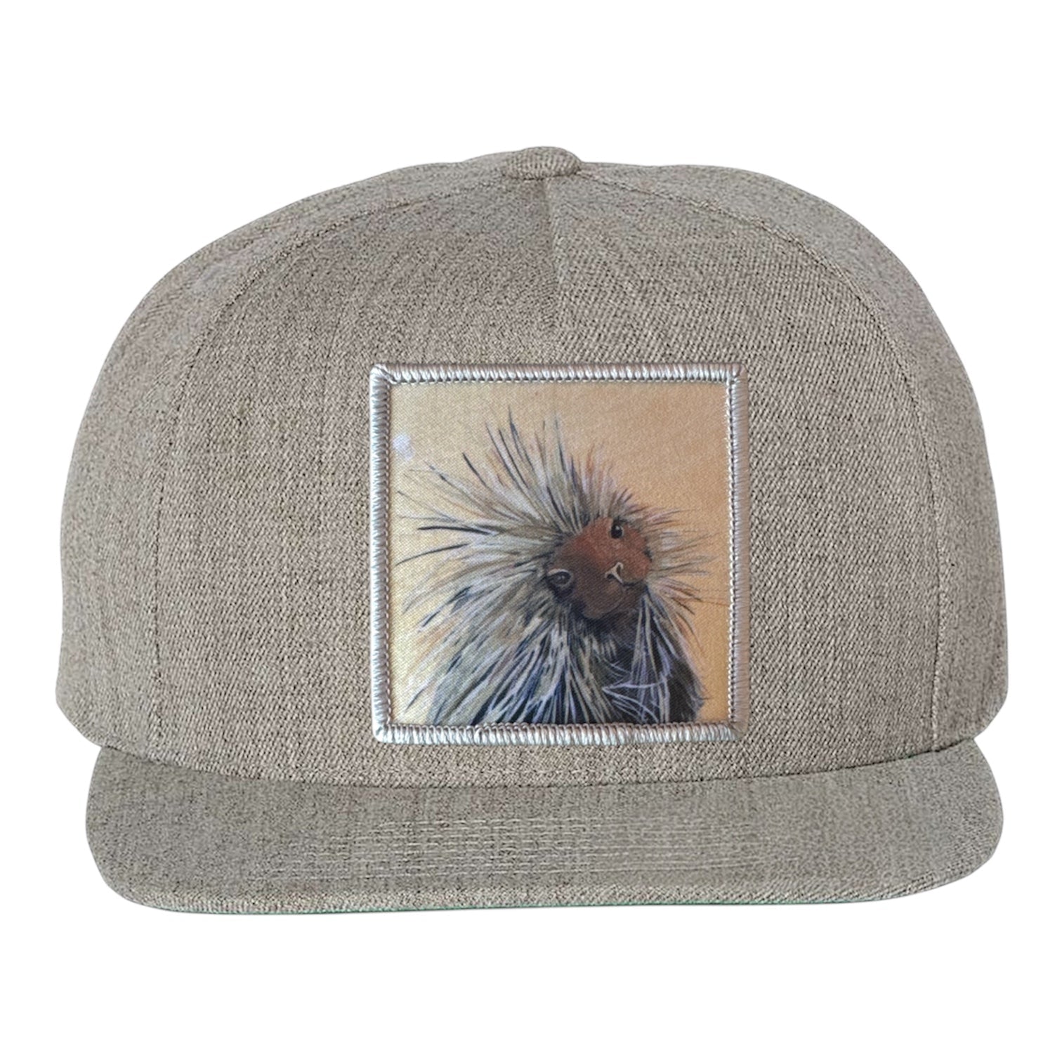 Heather Grey Snapback Hats La Vie Bien Heather Grey Snapback