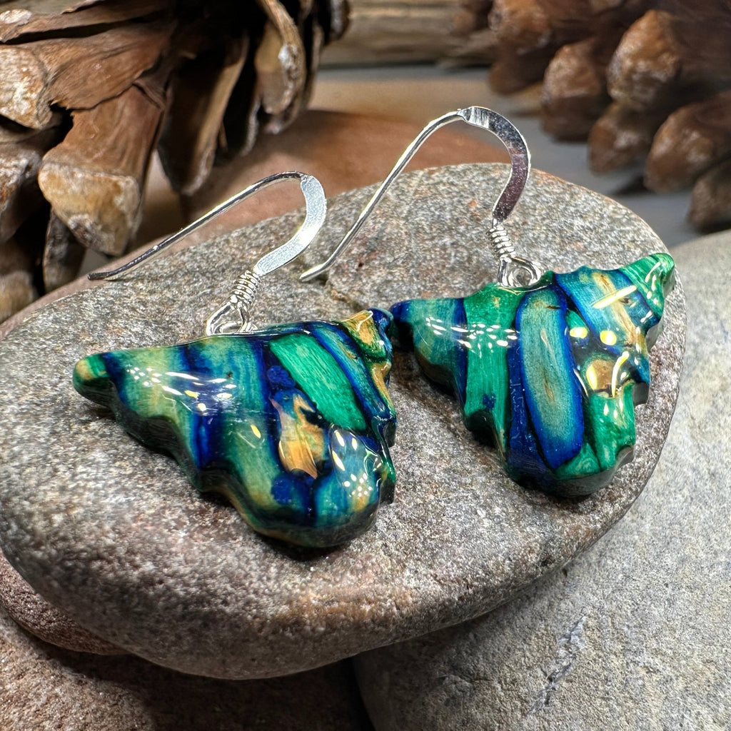 Heathergems Scottish Highland Cow Dangle Earrings - Handmade in Scotland Dangle Earrings La Vie Bien Heathergems Scottish Highland Cow Dangle Earrings - Handmade in Scotland
