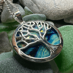 Heathergems Scottish Tree of Life Necklace - Handmade in Scotland Pendant La Vie Bien Heathergems Scottish Tree of Life Necklace - Handmade in Scotland