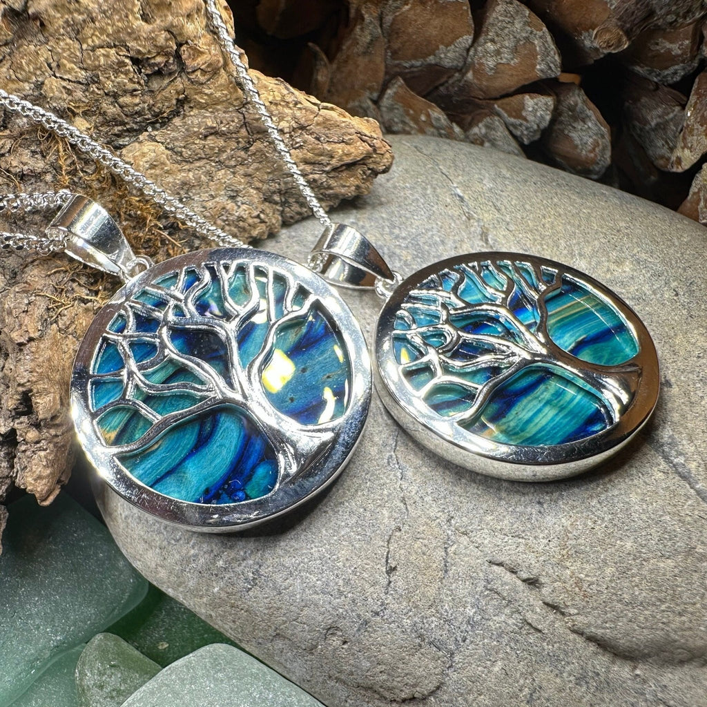 Heathergems Scottish Tree of Life Necklace - Handmade in Scotland Pendant La Vie Bien Heathergems Scottish Tree of Life Necklace - Handmade in Scotland