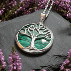 Heathergems Scottish Tree of Life Necklace - Handmade in Scotland Pendant La Vie Bien Heathergems Scottish Tree of Life Necklace - Handmade in Scotland