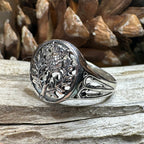 Heatherglen Thistle Signet Ring Ring La Vie Bien Heatherglen Thistle Signet Ring