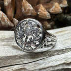 Heatherglen Thistle Signet Ring Ring La Vie Bien Heatherglen Thistle Signet Ring
